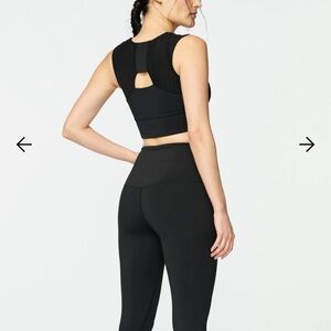 Forme power bra in obsidian